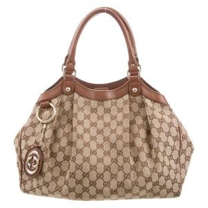 Gucci GG Canvas Medium Sukey Tote